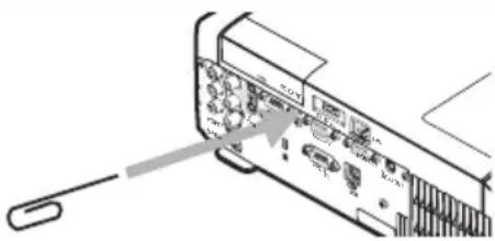 HITACHI CP-X268AWF - Verschijnselen die gemakkelijk aangezien worden als defecten - 1