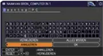 HITACHI CP-X8150GF - SCHERM menu - 7