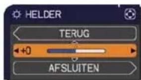 HELDER TERUG +0 AFSLUITEN