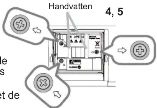 Handvatten 4, 5 e s et de