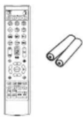 HITACHI CP-X8150GF - Inhoud van de verpakking - 1