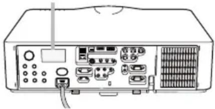 HITACHI CP-X8150GF - Statusmonitor - 1
