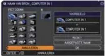 HITACHI CP-X8160GF - SCHERM menu - 6