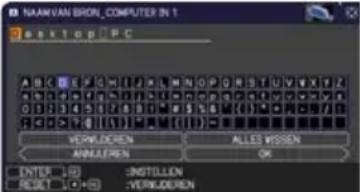 HITACHI CP-X8160GF - SCHERM menu - 11