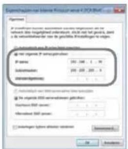 HITACHI CP-X8160GF - Handmatige netwerkverbinding installatie - bedrade LAN - (vervolg) - 3