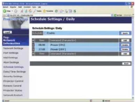 HITACHI CPX2WF - Gebeurtenis Programmering - 1