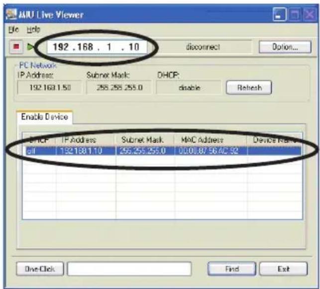 HITACHI CPX2WF - Gebruik van "MIU Live Viewer" (Vervolg) - 2