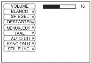 HITACHI CPX995W - "No Signal" menu - 1
