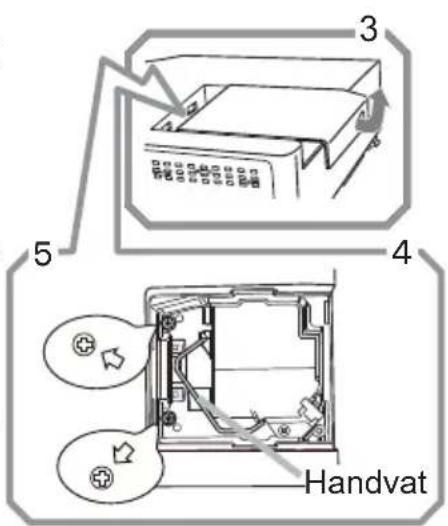 3 4 5 Handvat