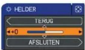 HELDER TERUG +0 AFSLUITEN