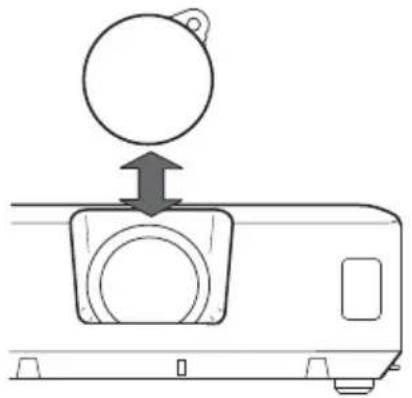 HITACHI ED-X50EP - De projector uitzetten - 2