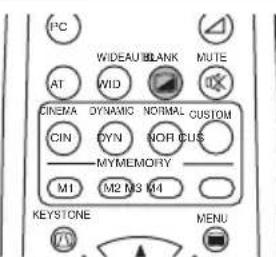 PC WIDEAU BLANK MUTE AT WID CINEMA DYNAMIC NORMAL-CUSTOM CIN DYN NOR CUS MYMEMORY M1 M2 M3 M4 KEYSTONE MENU