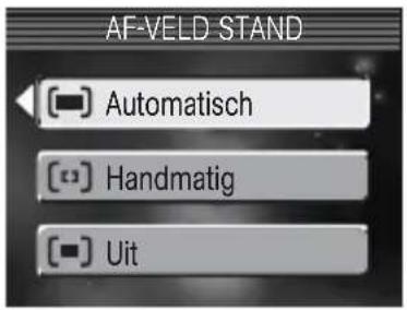 AF-VELD STAND Automatisch Handmatig Uit