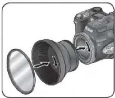 NIKON Coolpix 8700 - De HN-CP11 en HR-E5700 zonnekappen - 1