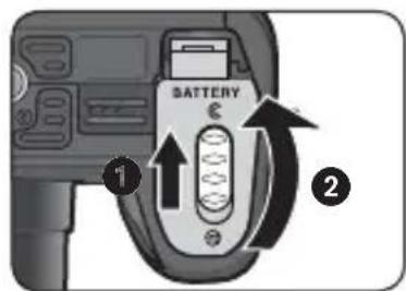 BATTERY ① ②