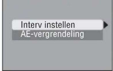 Interv instellen AE-vergrendeling