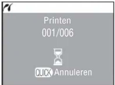 Printen 001/006 QUICK Annuleren