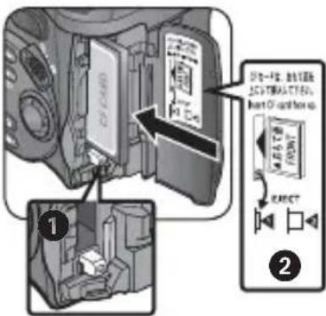 NIKON Coolpix 8700 - Geheugenkaarten plaatsen - 4