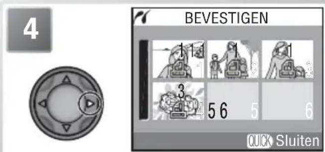 4 BEVESTIGEN 1 1 1 1 3 5 6 5 6 QUICK Sluiten