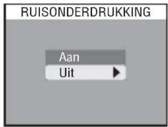 RUISONDERDRUKKING Aan Uit