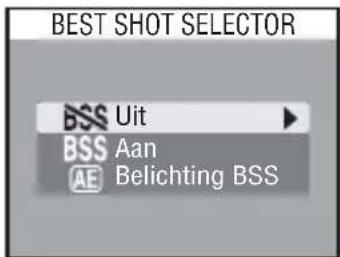 BEST SHOT SELECTOR BSS Uit BSS Aan AE Belichting BSS