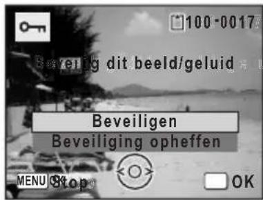 PENTAX Optio L40 - Foto- en geluidsopnamen beveiligen tegen wissen (Beveiligen) - 2