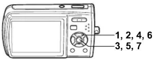 PENTAX Optio L40 - Alle opnamen en geluidsbestanden wissen - 3