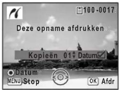 PENTAX Optio L40 - Afzonderlijke opnamen afdrukken - 2