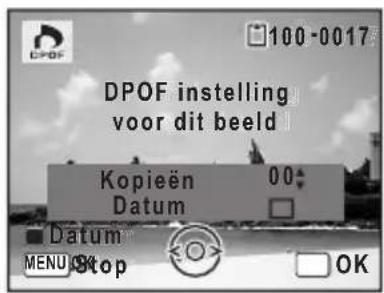 PENTAX Optio L50 - Druk op de knop OK. - 1