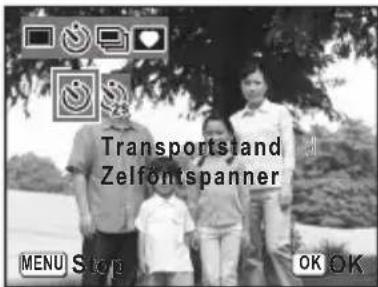 PENTAX Optio L50 - De zelfontspanner gebruiken - 1