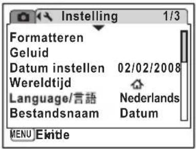 PENTAX Optio L50 - Het videosignaal wijzigen - 6