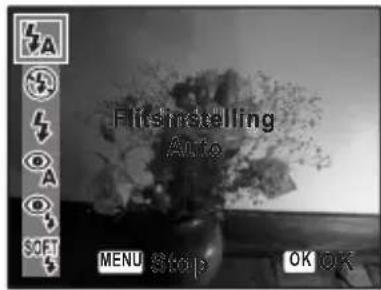 PENTAX Optio L50 - Druk op de knop OK. - 1