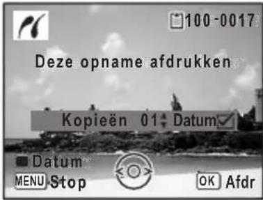 PENTAX Optio L50 - Afzonderlijke opnamen afdrukken - 2
