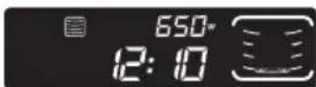 FAGOR 6H 570 BTCX - Programmering per vermogenniveau Weergave - 2