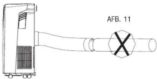 White Knight WK9070 - Bevestiging van de luchtafvoerslang - 2