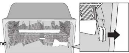 ASKO D5434 XL - Bovenste sproeiarm - 1