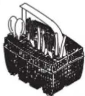 ASKO D5554 XXL - Bestekkorf met deksel - 1