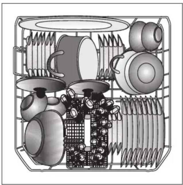 BEKO DFN 1423 - Onderste korf - 1