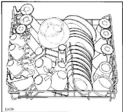 FRIGIDAIRE FD 604Z - Gebruik van de bovenste korf - 1