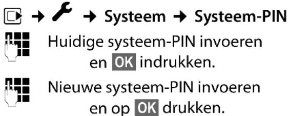 GIGASET S800A - Systeem-PIN wijzigen - 1