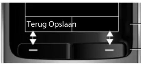 GIGASET S800A - Displaytoetsen - 1