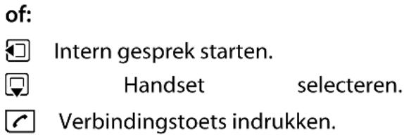 GIGASET S800A - Een bepaalde handset bellen - 2