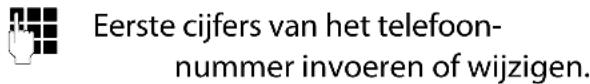 GIGASET S800A - Vermeldingen in lijsten met voorkiesnummers opslaan of wijzigen - 2