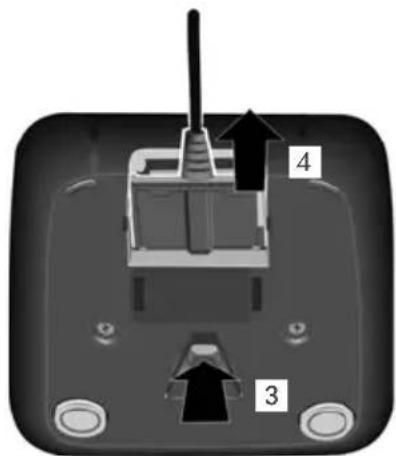 GIGASET S800H - Lader aansluiten - 2