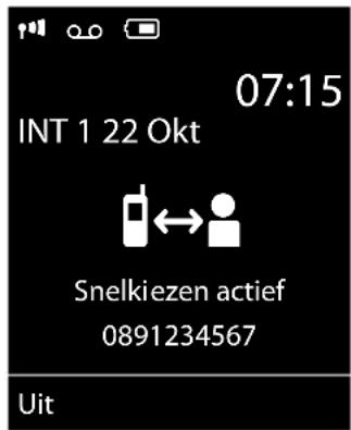 GIGASET S800H - Oproep naar: - 1