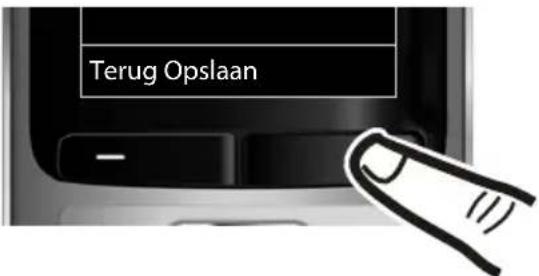 GIGASET S800H - Datum en tijd instellen - 6