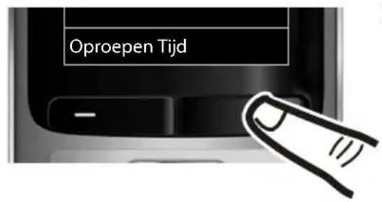 GIGASET S800H - Datum en tijd instellen - 1