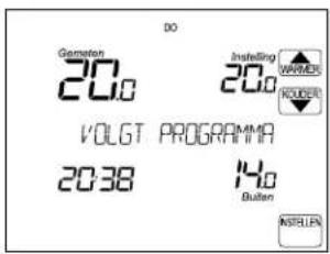 DO Gomotion 20.0 VOLT PROGRAMMA 20:38 Installing 20.0 WARMERS RODERS 14.0 Batten INSTALLEN