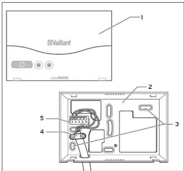 Vaillant colorMATIC 1 2 3 4 5