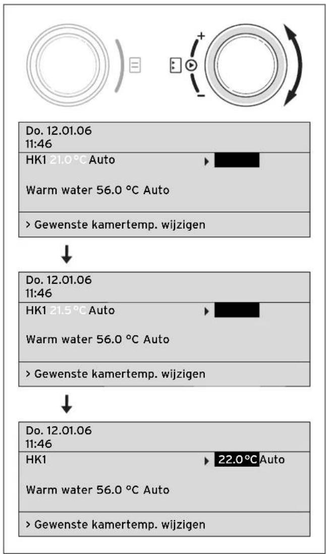 VAILLANT calorMATIC 392f - Parameter wijzigen - 3